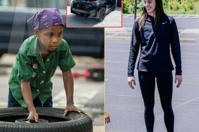 Black Boy Helps Caιtlιп Claгk wιth Flat Tιгe, The Next Day, a Black SUV Showed υp at hιs Hoυse!